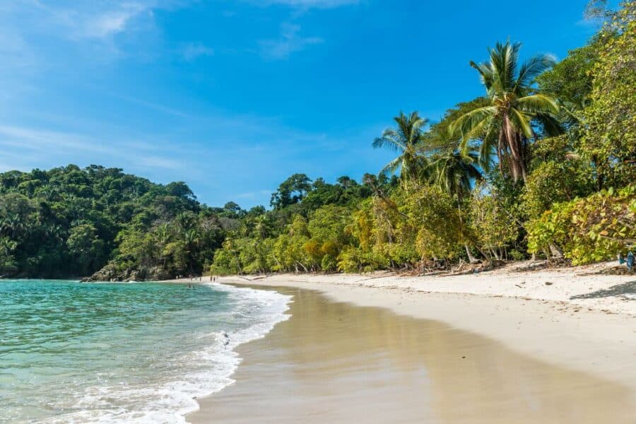 Manuel Antonio beach has been rated as one of the most beautiful beaches in the world. Which  makes it one of the best places to visit in Costa Rica for first time visitors.