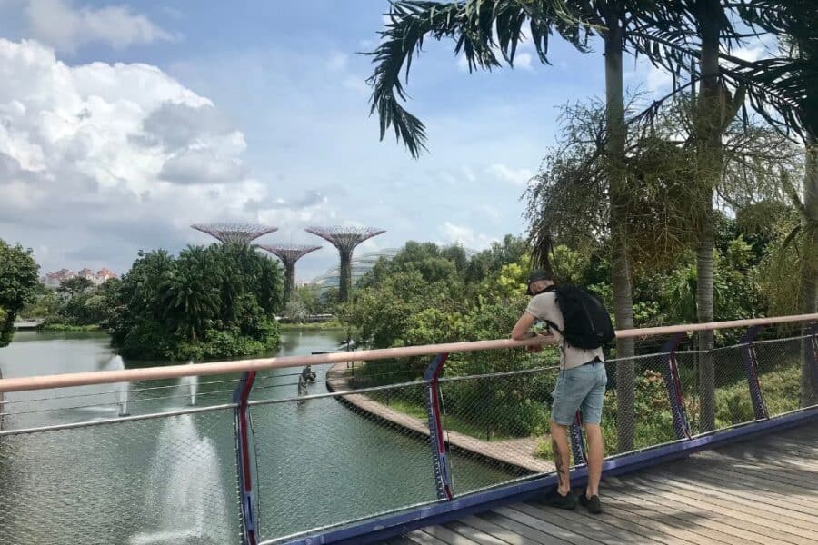 During your visit to Singapore make sure you head to the Bay Area and walk around the beautiful gardens. It's free and a great way to spend a few hours.