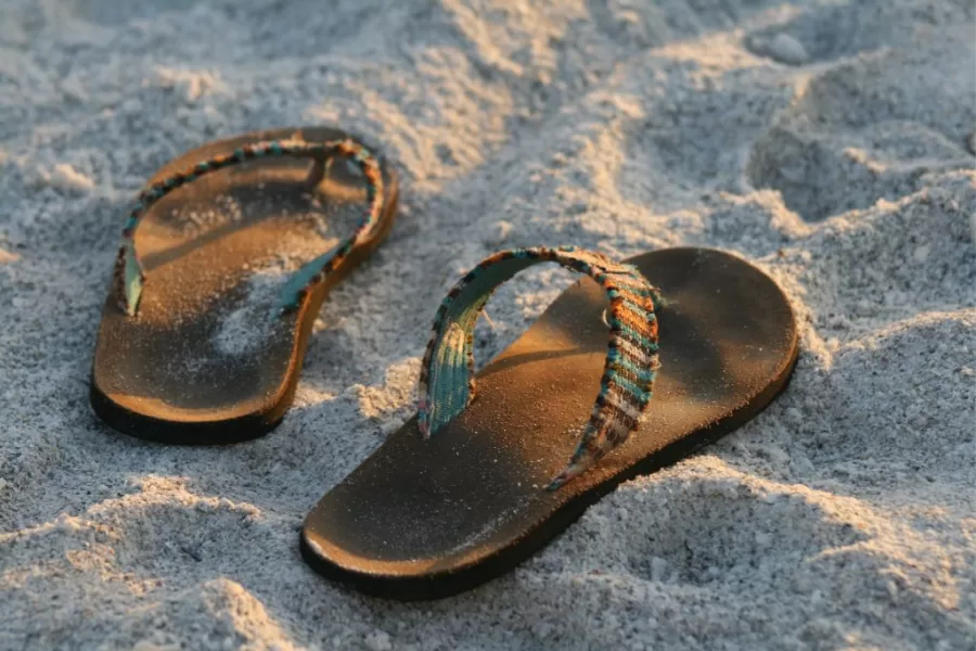 Eco-friendly-travel-products-flip-flops