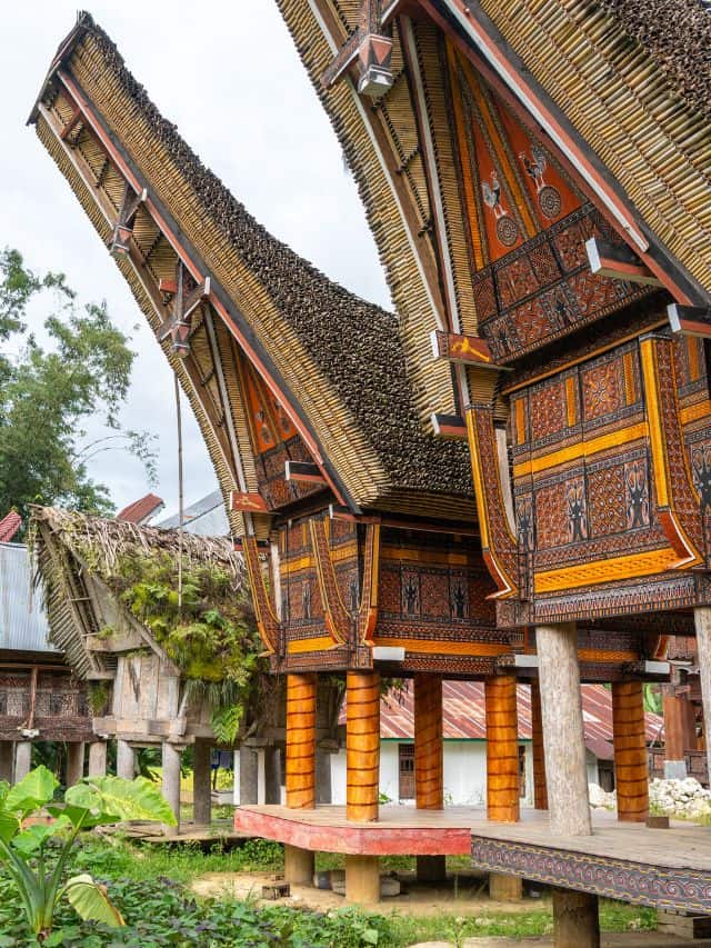 Traditional houses, Sulawesi