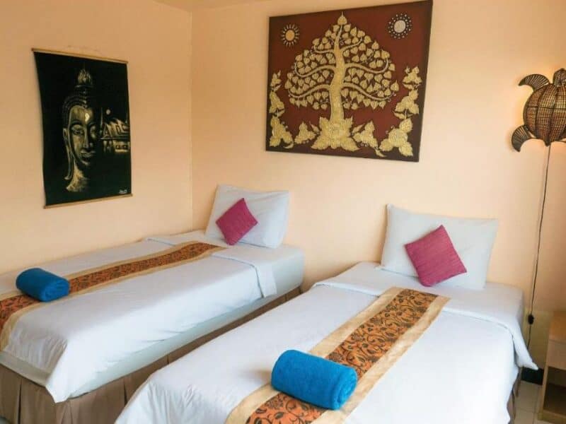 The best cheap hotel in Chiang Mai is All in 1 Guesthouse