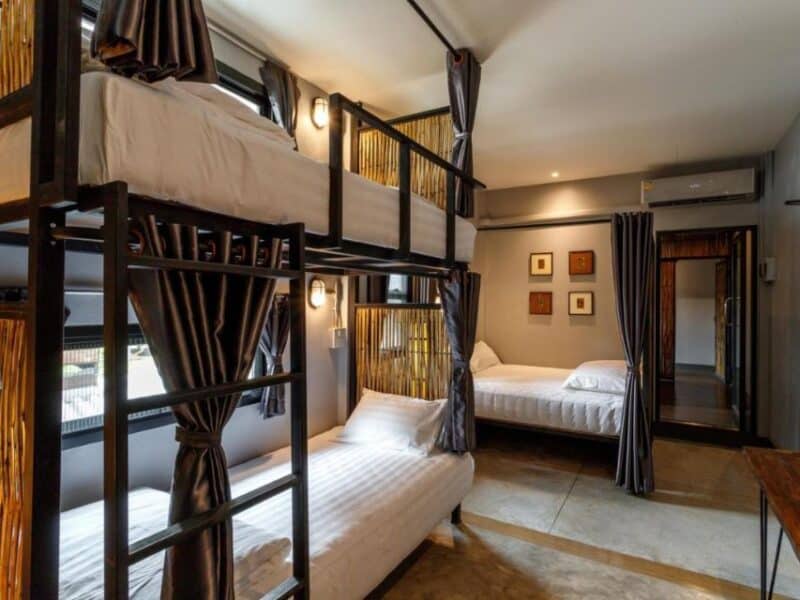 The best hostel in Chiang Mai is Hostel One Art and Gallery