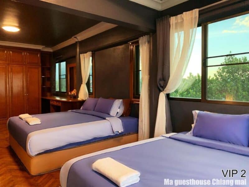 cheap hotels in Chiang Mai include Ma Guesthouse Chiang Mai