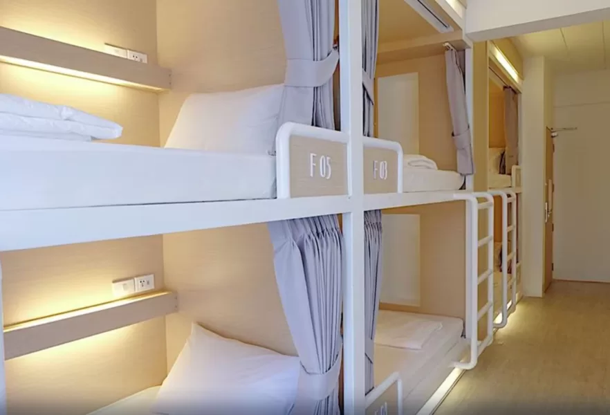 Cheap hotels in Chiang Mai:About a bed hostel dormitories