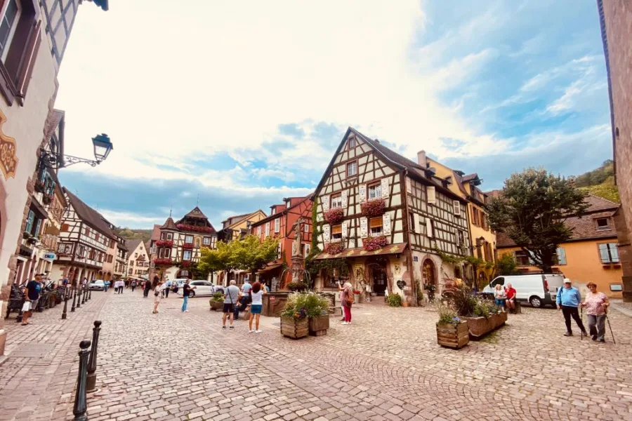 Kaysersberg Town Centre: A Top stop along the wine route