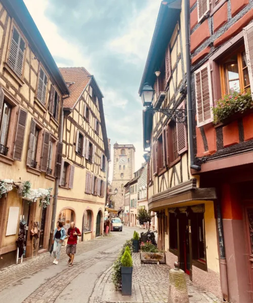 Ribeauville High Street, Alsace