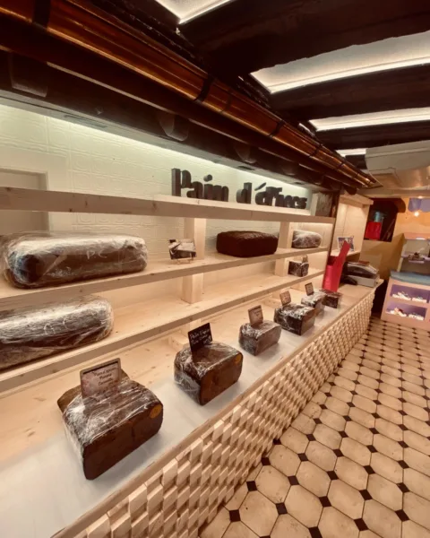 A Nougat shop in Ribeauville