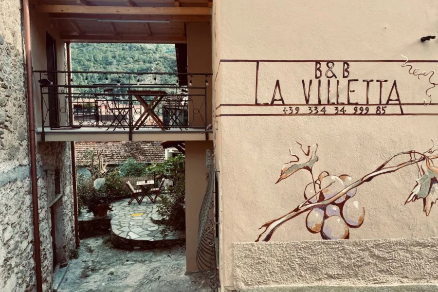 La Villetta B&B in Dolceacqua, Italy.