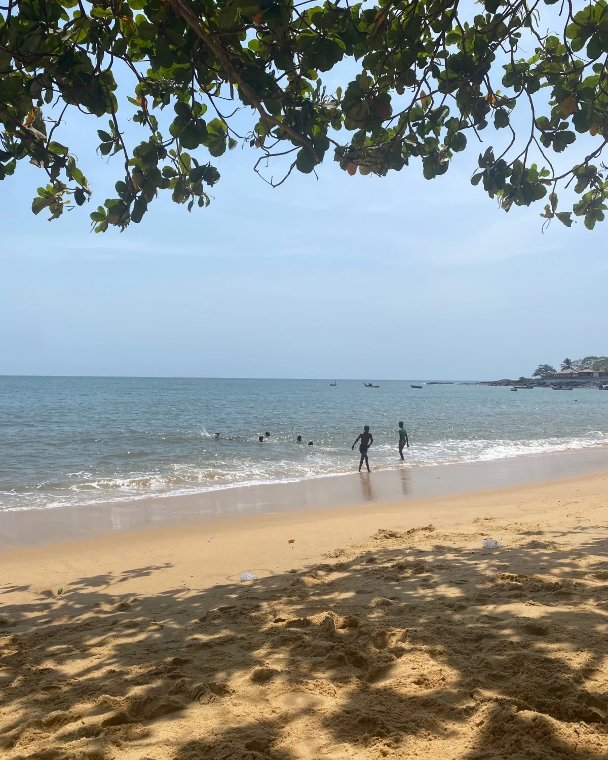 Lakka beach in Sierra Leone