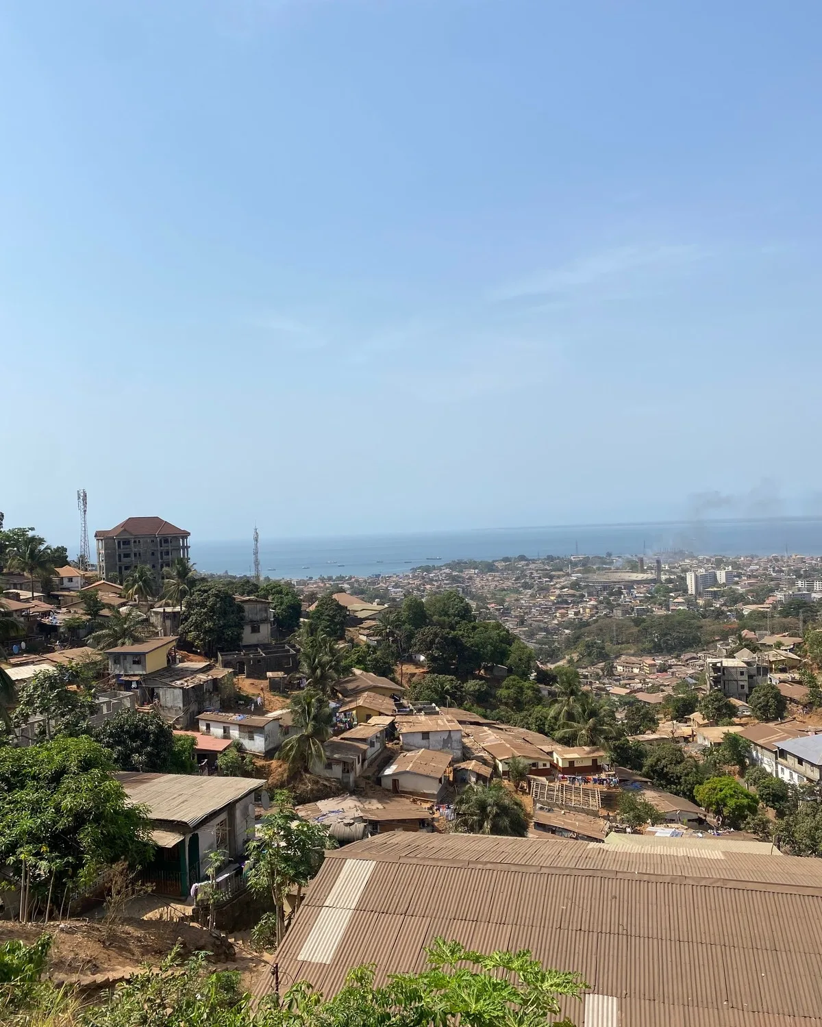 Central Freetown and palm bodies in Sierra Leone, so why is it expensive?