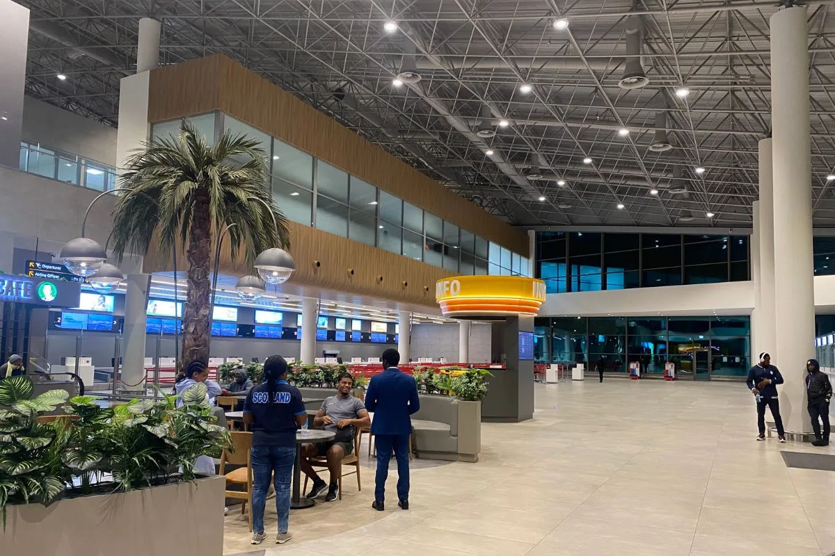 Lungi Airport in Sierra Leone