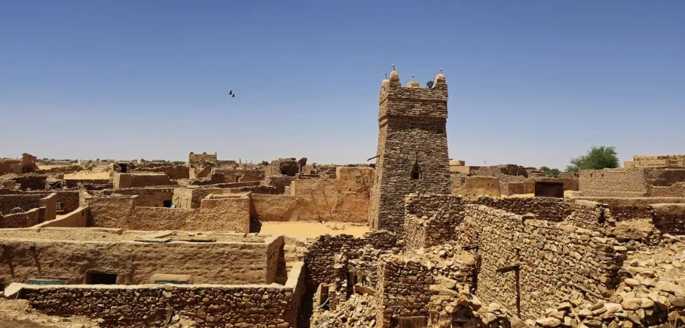 The old town in Chinguetti, Mauritania
