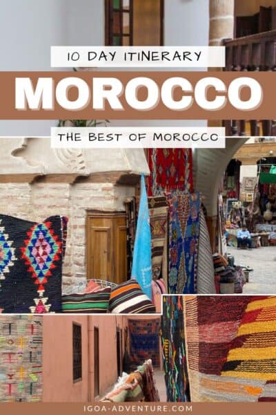10 Day Morocco Itinerary Pin 2