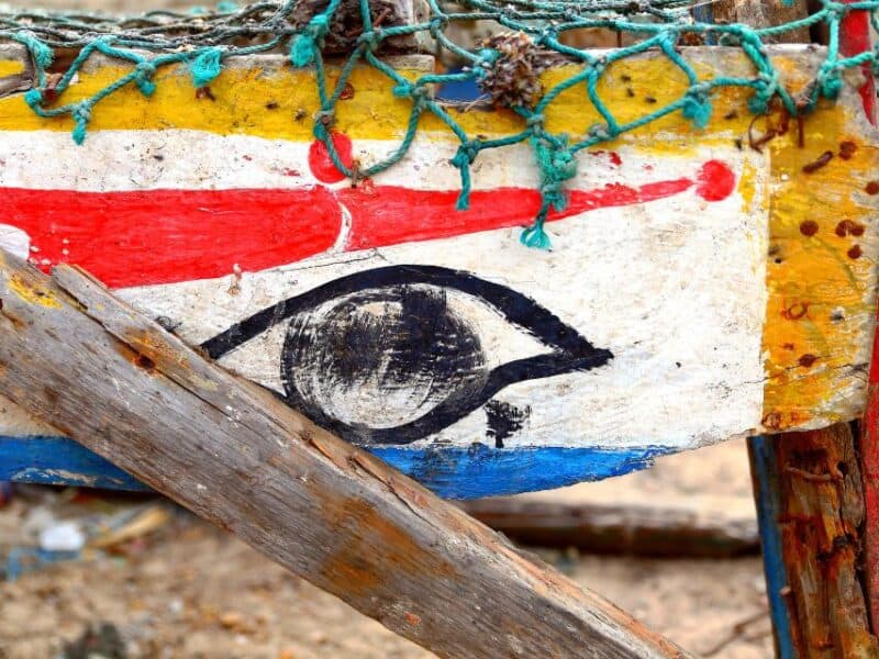 Fishing boat in Senegal