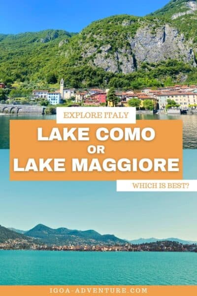 Lake Como vs Lake Maggiore Pin 1