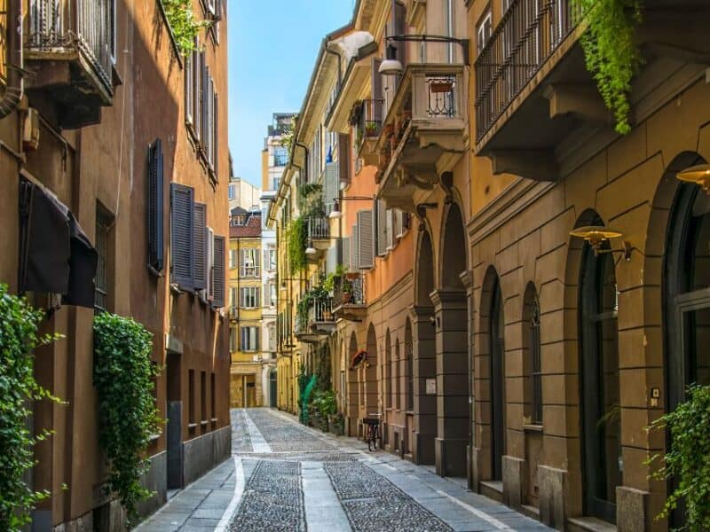 Via Madonnina, Brera, Milan.
