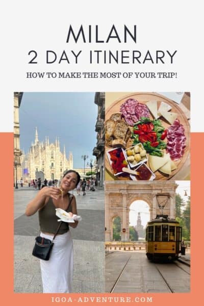 2 days in Milan itinerary Pin 2