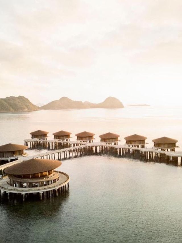 Overwater villas and sea views at TA’AKTANA Labuan Bajo