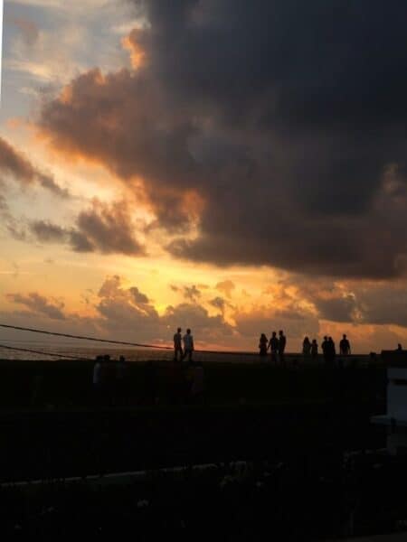 Sunset over Galle Fort during a 4 days in Ahangama itinerary