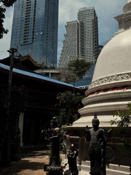Gangaramaya Temple visited during my Colombo City Tour by Tuk Tuk