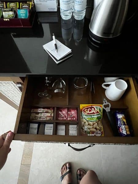 Free Snacks at Marino Beach Hotel