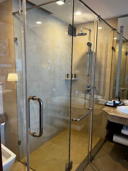 Shower at Marino Beach Hotel
